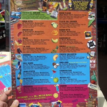 Fiesta Cantina - Margarita menu - Mexican Near Me - West Hollywood, California Fiesta Cantina - Margarita menu - Mexican Near Me - West Hollywood, California