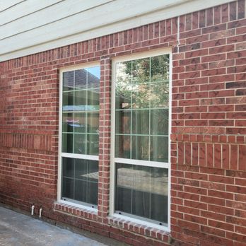 SJ Restorations - The finished windows and brick that were repaired/replaced - General Contractors Near Me - Montgomery, Texas SJ Restorations - The finished windows and brick that were repaired/replaced - General Contractors Near Me - Montgomery, Texas