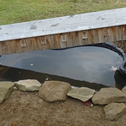 Maurie's Mini-Putt & Ice Cream - The Renous Covered Bridge I just installed.