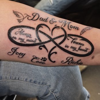 Supernova Tattoo - Memorial tattoo on my inner arm - Tattoo Near Me - Astoria, New York