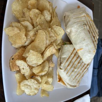 First Slice Pie Cafe - Buffalo Chicken Wrap - Cafes Near Me - Chicago, Illinois