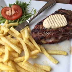 Waldhotel - Gefülltes Rumpsteak (lecker)