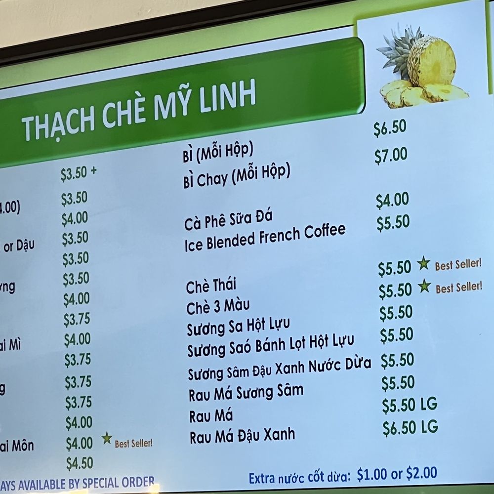Menu Menu