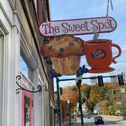 The sweet spot - Sign outside