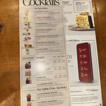 Carrabba's Italian Grill - Seafood Near Me - Avondale, Arizona