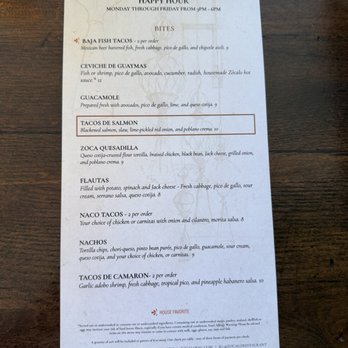Zócalo - Happy Hour Menu 8/3/2026 side 2 - Mexican Near Me - Sacramento, California Zócalo - Happy Hour Menu 8/3/2026 side 2 - Mexican Near Me - Sacramento, California