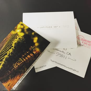 Napa Cellars - Happy Birthday and Thank you cards from Darlene from Napa Cellars / Folie A Deux Winery. - Wineries Near Me - Oakville, California