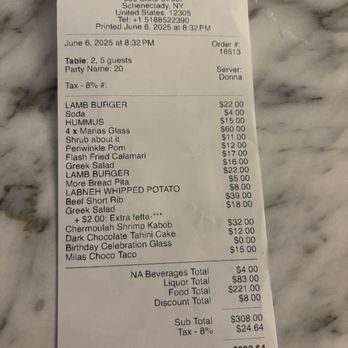 Milas Restaurant & Bar - Cocktail Bars Near Me - Schenectady, New York