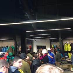 Arc'teryx - Crowd on opening day