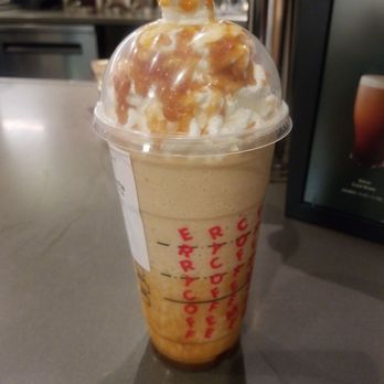 Starbucks - Carmel Ribbon Crunch Frapp - Coffee & Tea Near Me - San Leandro, California Starbucks - Carmel Ribbon Crunch Frapp - Coffee & Tea Near Me - San Leandro, California