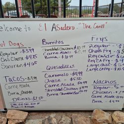 El Asadero -The Grill - Menu