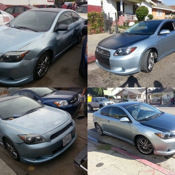 Vernon Coachworks - Complete custom paint job on this 2007 Scion Tc - Body Shops Near Me - Los Angeles, California Vernon Coachworks - Complete custom paint job on this 2007 Scion Tc - Body Shops Near Me - Los Angeles, California