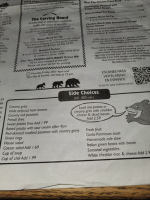 Menu photo 7 Black Bear Diner Willows Willows, CA