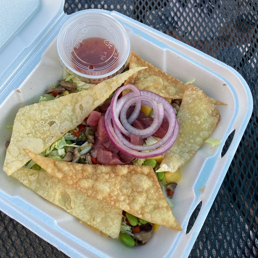 Brick Restaurant - Ahi Nacho Salad - New American Near Me - Jacksonville, Florida Brick Restaurant - Ahi Nacho Salad - New American Near Me - Jacksonville, Florida