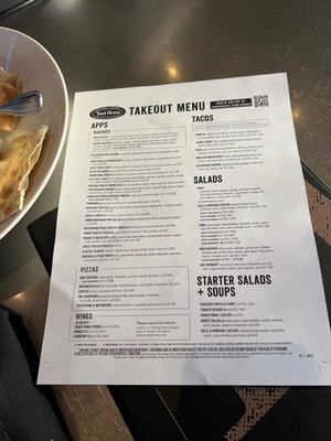 Menu photo 2 Yard House Raleigh, NC