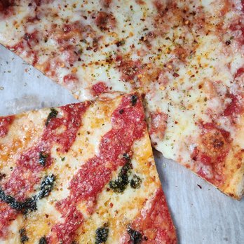Frank's Pizzeria - three slices of pizza - Pizza Near Me - Bronx, New York