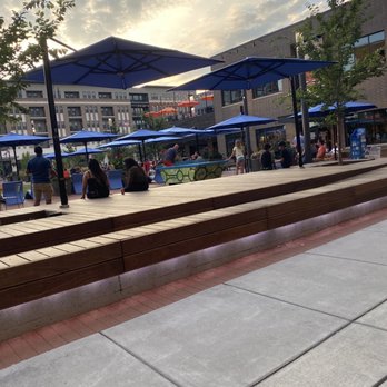 Fork + Ale House - The area right outside the restaurant. - Breweries Near Me - Carmel, Indiana