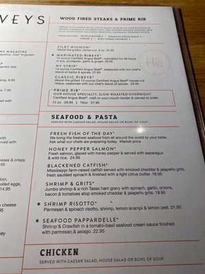 Menu photo 4 Harveys Tupelo, MS