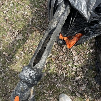 Drain Experts - Rotted kitchen pipe - Water Heater Installation/Repair Near Me
