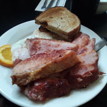 Memo's Restaurant & Catering - 3/25/25. Manic Mike's eggs with ham steak and toast - Coffee & Tea Near Me - West Springfield, Massachusetts Memo's Restaurant & Catering - 3/25/25. Manic Mike's eggs with ham steak and toast - Coffee & Tea Near Me - West Springfield, Massachusetts