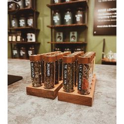 You can use samples for choosing your favorite tea.