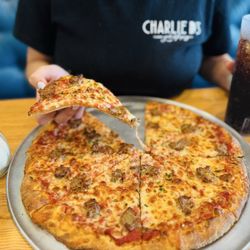 Charlie D's Pizza - Spicy Italian sausage