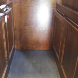Lynn Public Library - Inside the elevator.