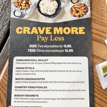 Cracker Barrel Old Country Store - Menu Appetizers and Shareables - Southern Near Me - Manassas, Virginia Cracker Barrel Old Country Store - Menu Appetizers and Shareables - Southern Near Me - Manassas, Virginia