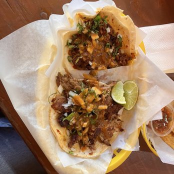 Taqueria Cancun - Al Pastor and Carnitas taco - Mexican Near Me - San Francisco, California