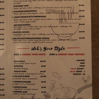 Wok In Wok Out - Menu - Asian Fusion Near Me - Frederick, Maryland Wok In Wok Out - Menu - Asian Fusion Near Me - Frederick, Maryland