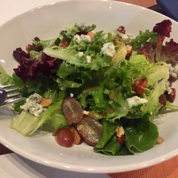 Casey's Pizza - Baby Lettuces Salad (Pt. Reyes Blue cheese, grapes, toasted almonds, sherry vinaigrette) - Pizza Near Me - San Francisco, California Casey's Pizza - Baby Lettuces Salad (Pt. Reyes Blue cheese, grapes, toasted almonds, sherry vinaigrette) - Pizza Near Me - San Francisco, California