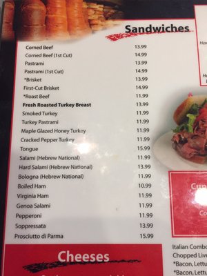 Menu photo 3 Rye Ridge Deli Rye Brook, NY Menu photo 3 Rye Ridge Deli Rye Brook, NY