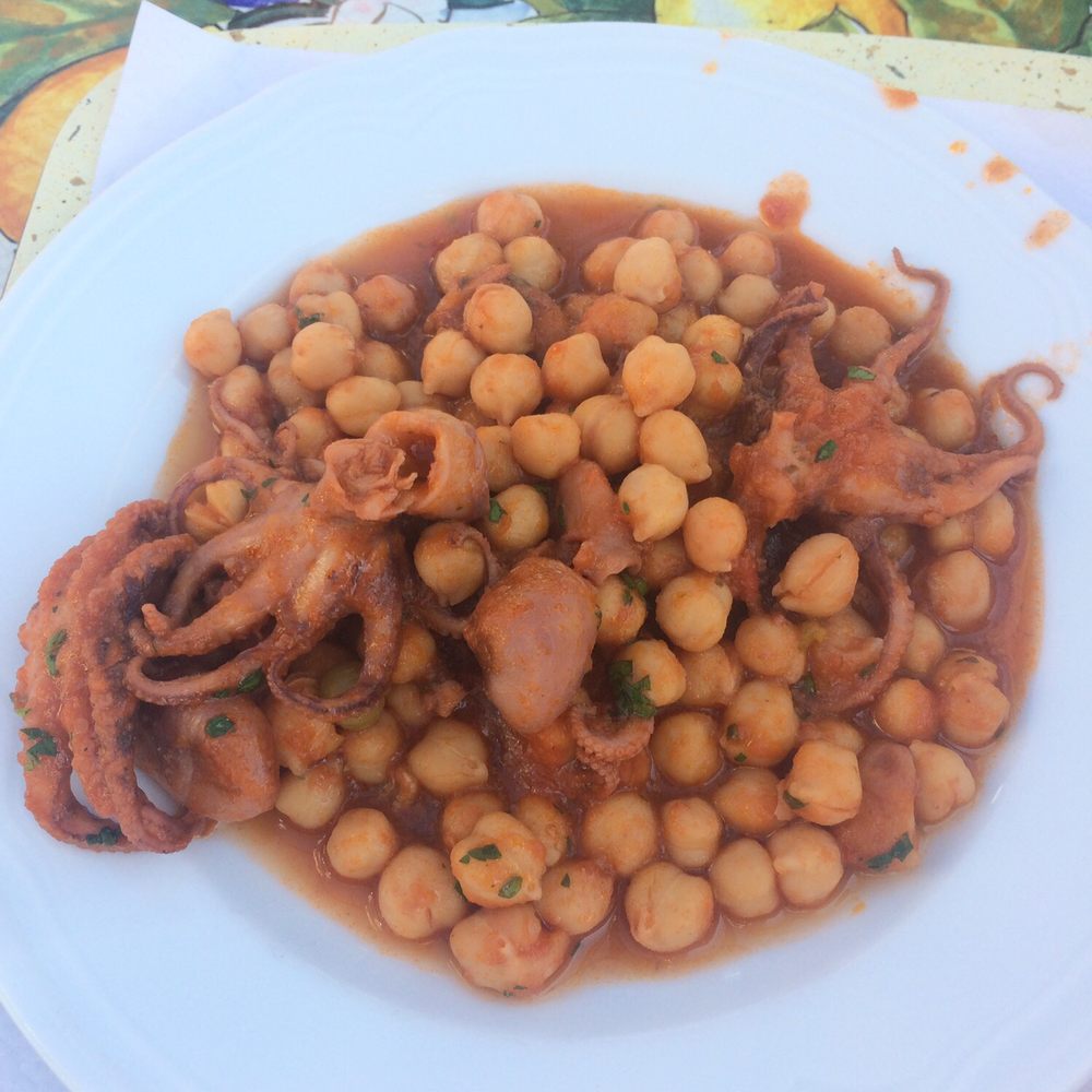 La Terrazza - Octopus with macaroni - Cafes Near Me - Rome, RM