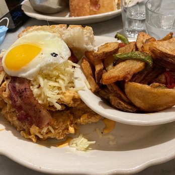 Jacob's Pickles - Chicken Bacon Egg & Cheese on a Biscuit - Comfort Food Near Me - New York, New York Jacob's Pickles - Chicken Bacon Egg & Cheese on a Biscuit - Comfort Food Near Me - New York, New York