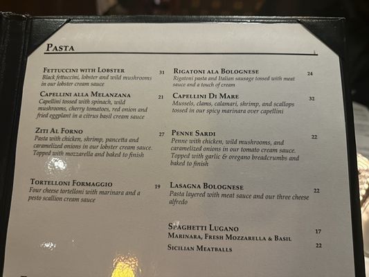 Menu photo 7 Lugano Ristorante Cary, NC Menu photo 7 Lugano Ristorante Cary, NC
