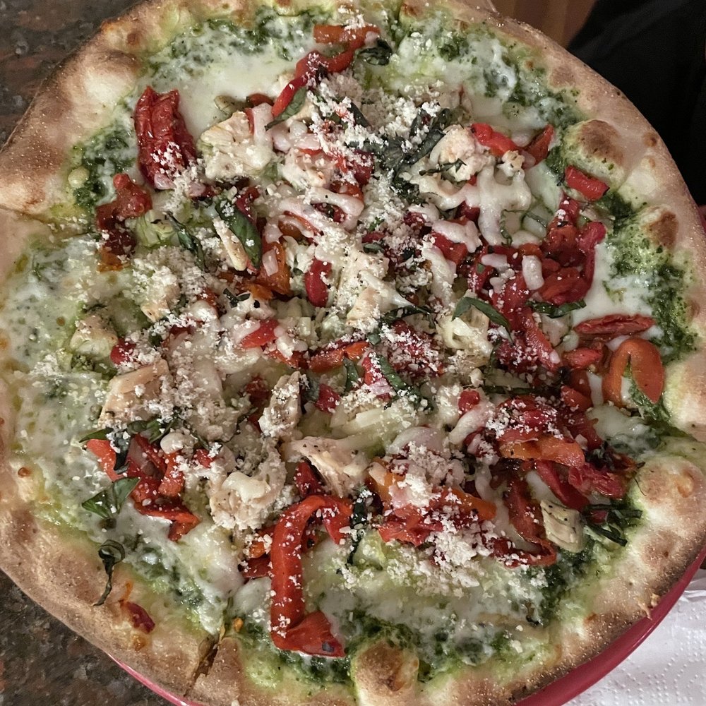 Amicas Pizza & Microbrewery - Pizza #4, sub pesto - Pizza Near Me - Salida, Colorado Amicas Pizza & Microbrewery - Pizza #4, sub pesto - Pizza Near Me - Salida, Colorado