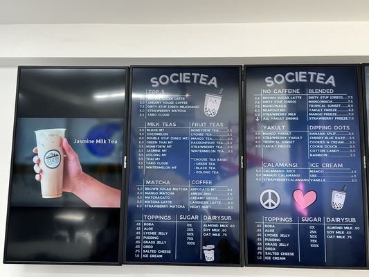 Menu photo 2 Societea Teahouse & Eatery San Bruno, CA Menu photo 2 Societea Teahouse & Eatery San Bruno, CA