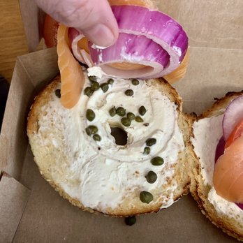 Einstein Bros. Bagels - Where's the shmear?! Holy onion!! - Bagels Near Me - Tyler, Texas