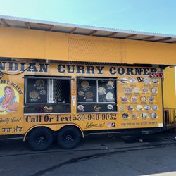 Indian Curry Corner - This is a food truck next to the truck wash and lube.