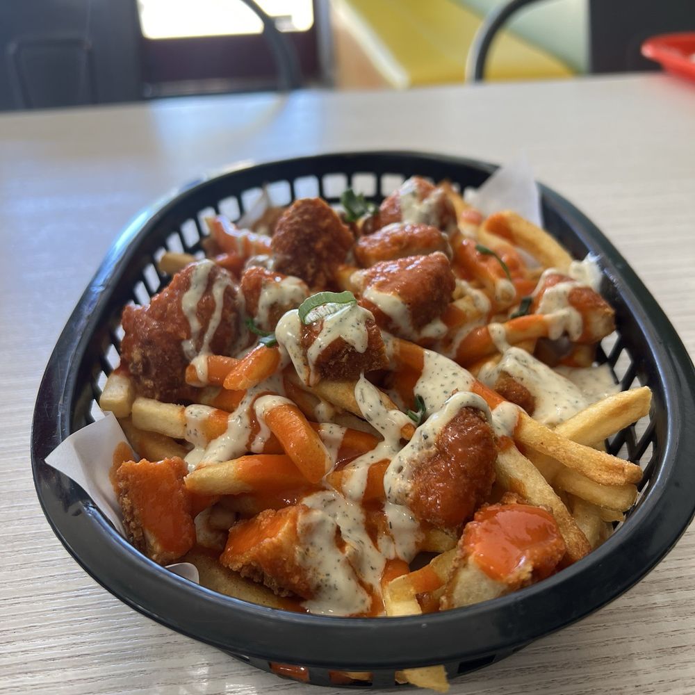 Gentle Grill - Buffalo chicken fries! Fire. - Vegan Near Me - Temecula, California