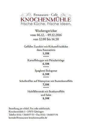 Menu photo 2 Knochenmühle Göttingen, NI