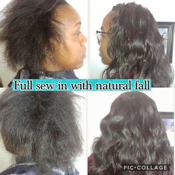 Before And After Sew In Hair Weave Yelp