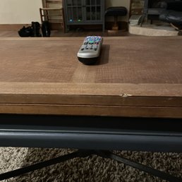 Chipped Table. Chipped Table.