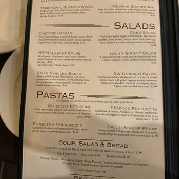 Cascade Grill - Steakhouses Near Me - Albany, Oregon