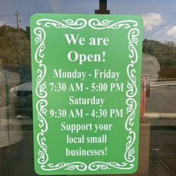Mrs. Cleaners - Updated hours