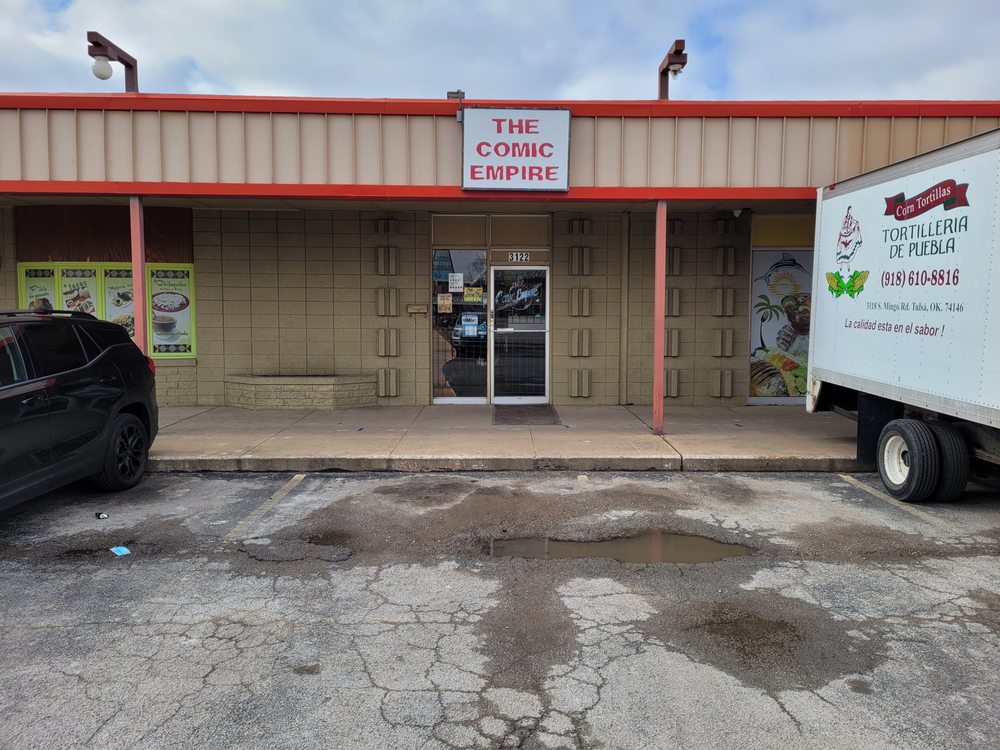 COMIC EMPIRE OF TULSA Updated September 2024 3122 S Mingo Rd, Tulsa