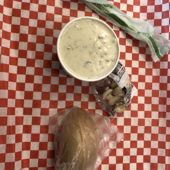 Pike Place Chowder - Pacific Place - New England Clam Chowder Small (8 oz.) - Seafood Near Me - Seattle, Washington Pike Place Chowder - Pacific Place - New England Clam Chowder Small (8 oz.) - Seafood Near Me - Seattle, Washington