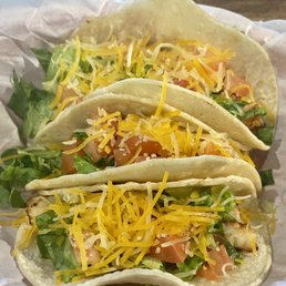 Three 3 Tacos with Shrimp Three 3 Tacos with Shrimp
