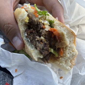 BMC Pho - Ground beef sandwich hard old meat. - Vietnamese Near Me - Covina, California