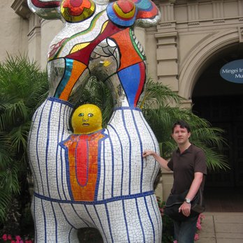 Mingei International Museum - Niki de Saint Phalle's "Poet and the Muse" - Art Museums Near Me - San Diego, California